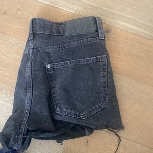 2ND PAIR, black shorts